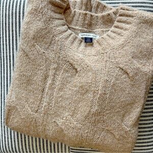 L American Eagle Outfitters Super Slouchy Oversized Cable Sweater